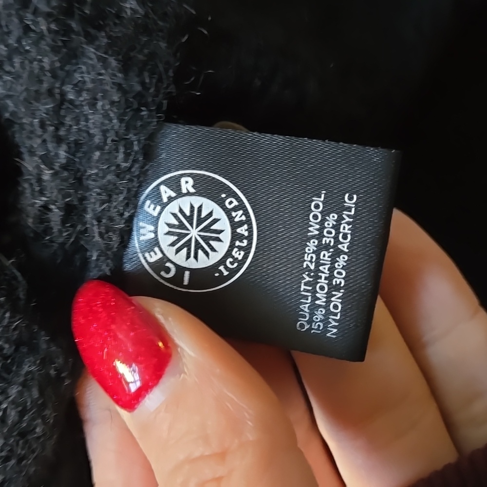 NWOT Túnmóar knitted lace long sweater - Picture 8 of 13